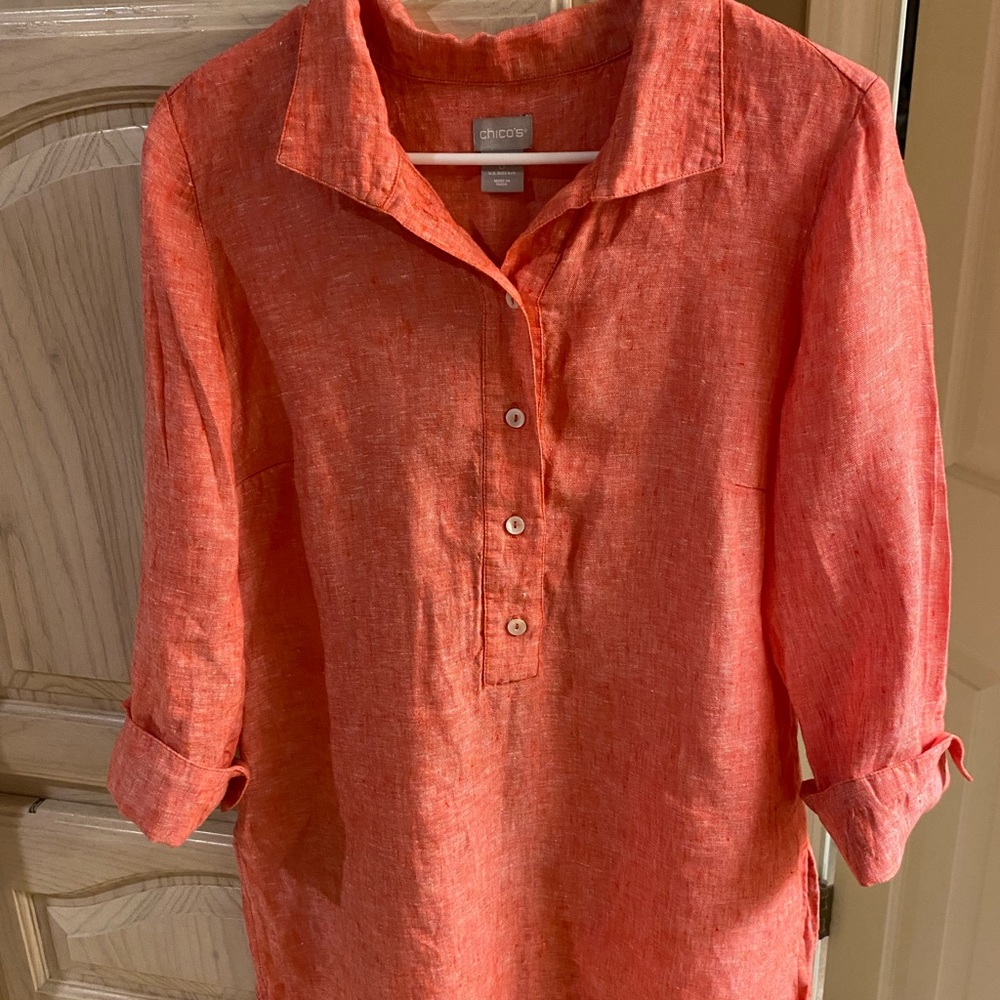 Chico’s EUC Red Tunic